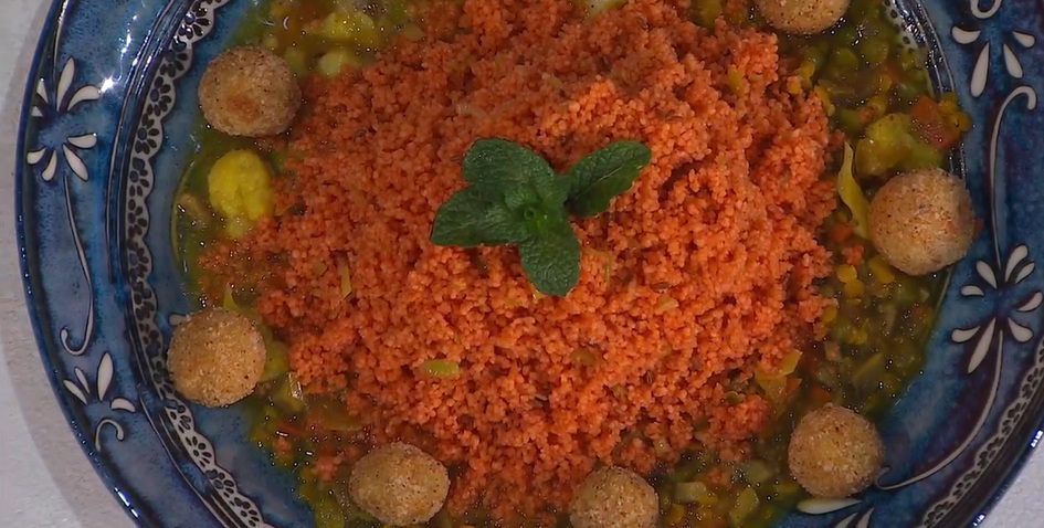 cous cous con verdure e legumi di Fabio Potenzano