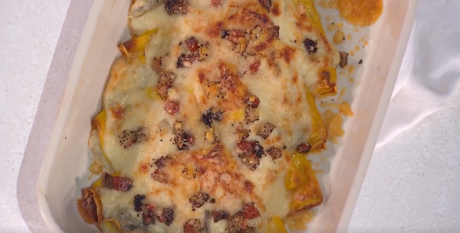 crespelle carciofi guanciale e pecorino di Crescenzo Morlando