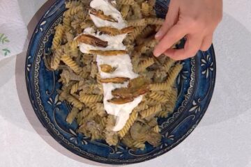 pasta ricotta e carciofi di Giusina Battaglia