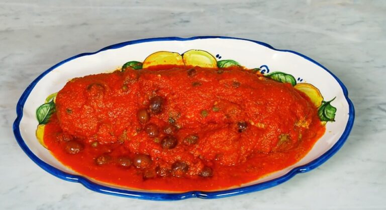 polpettone al sugo