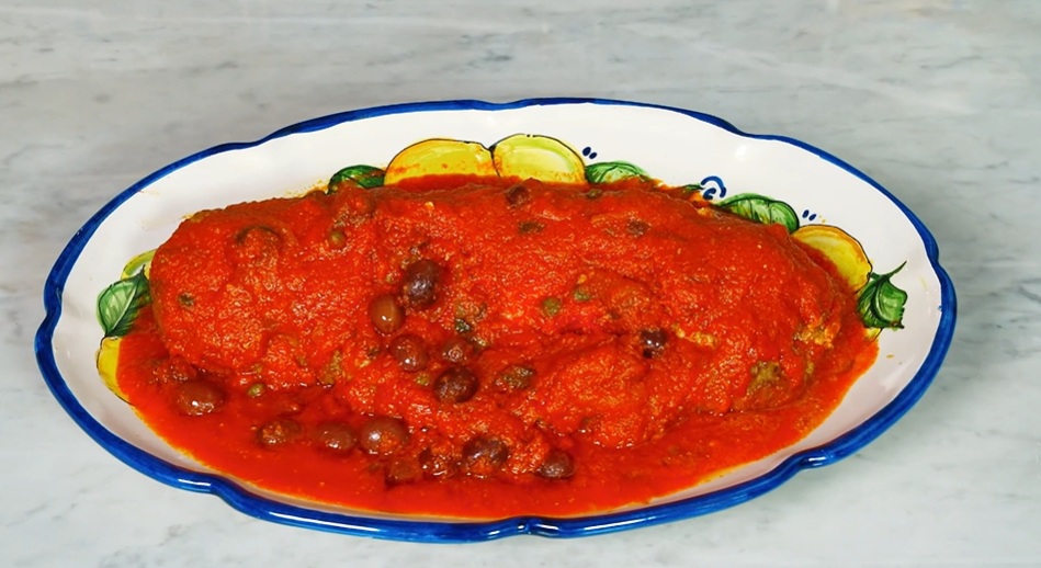 polpettone al sugo