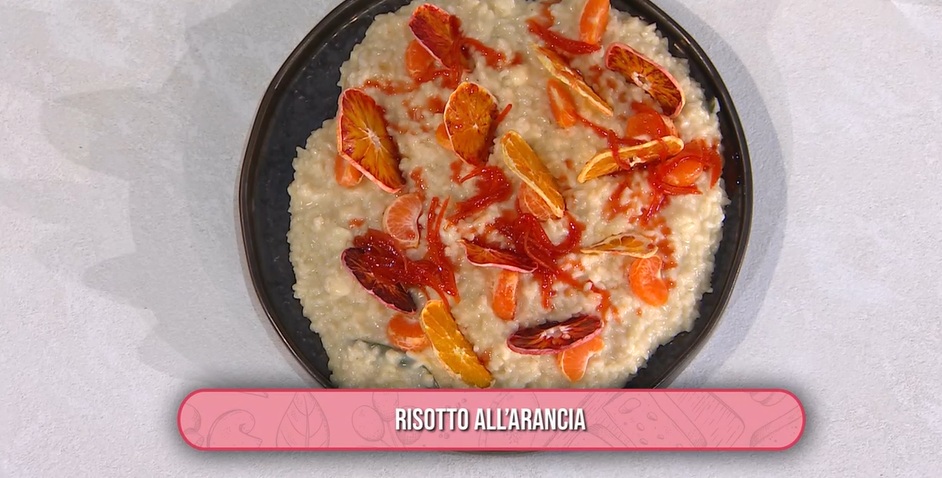 risotto all'arancia di Sergio Barzetti