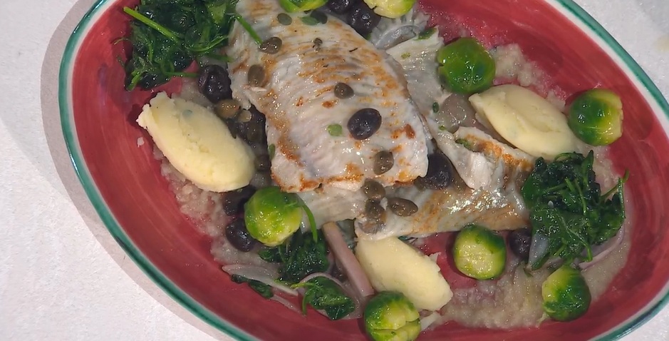 rombo alla mediterranea di Mauro e Mattia Improta