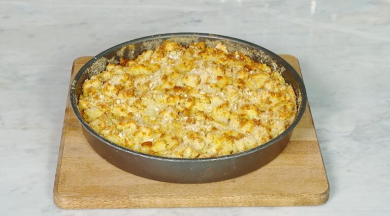 sbriciolata di patate