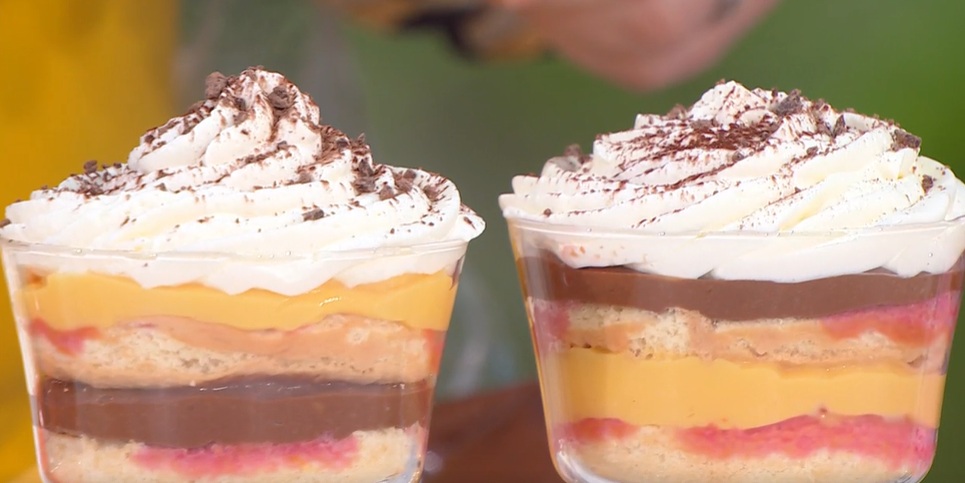 zuppa inglese nel bicchiere di Sonia Peronaci