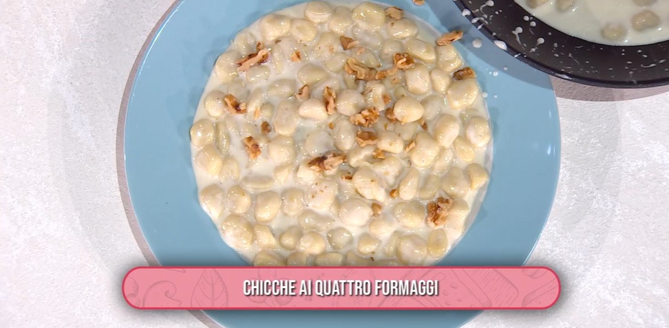 chicche ai quattro formaggi di zia Cri