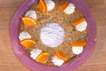 crostata arancia e cioccolato di Natalia Cattelani