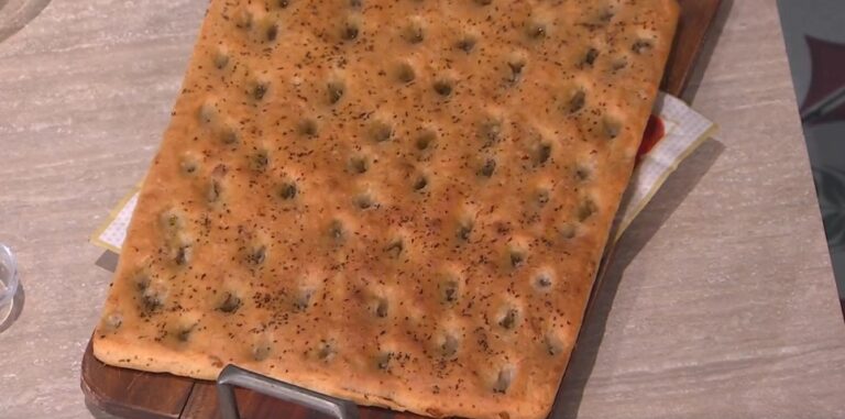 focaccia rustica di Fulvio Marino