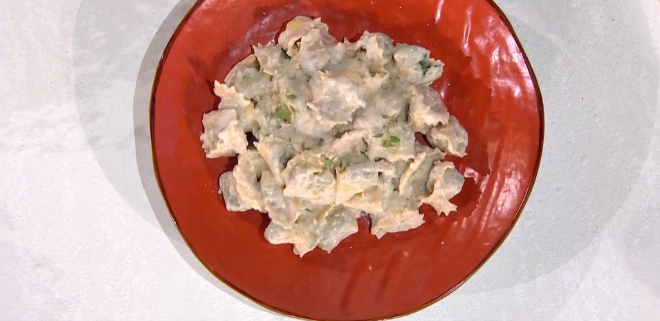 pansoti in salsa di noci di Ivano Ricchebono