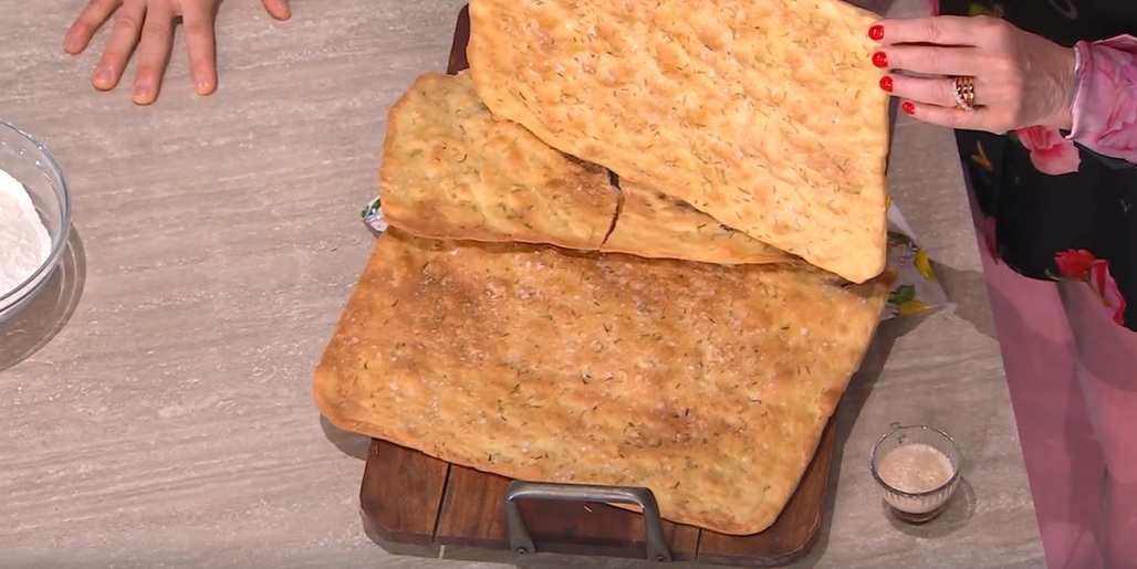 schiacciatine di focaccia di Fulvio Marino