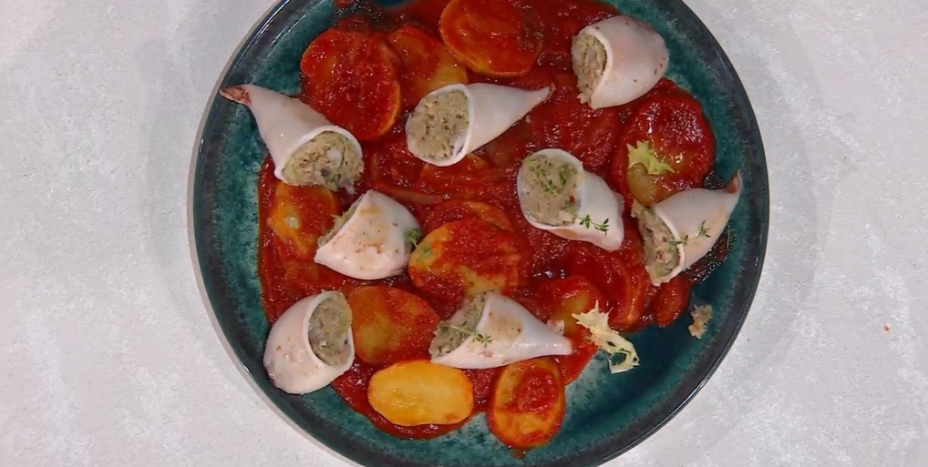 totani ripieni al sugo di Mauro e Mattia Improta