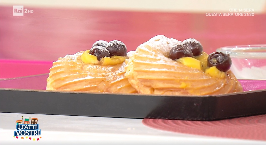 zeppole di San Giuseppe al forno