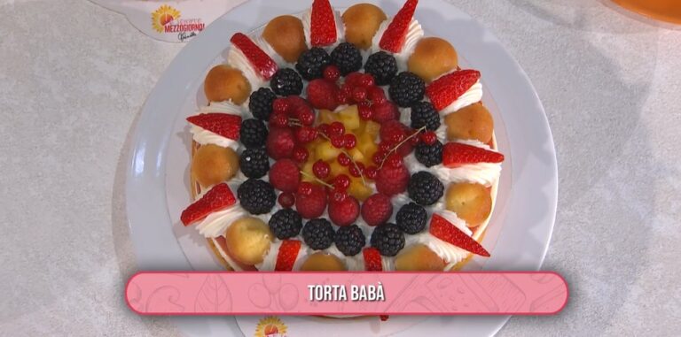 torta babà di Sal De Riso