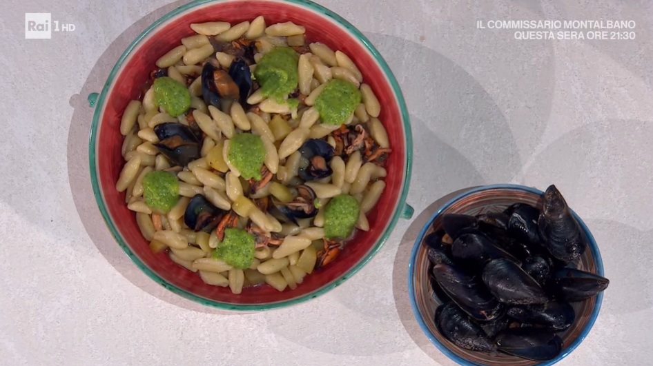 cavatelli cozze e cucuzze di Antonella Ricci