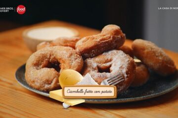 ciambelle fritte con patate