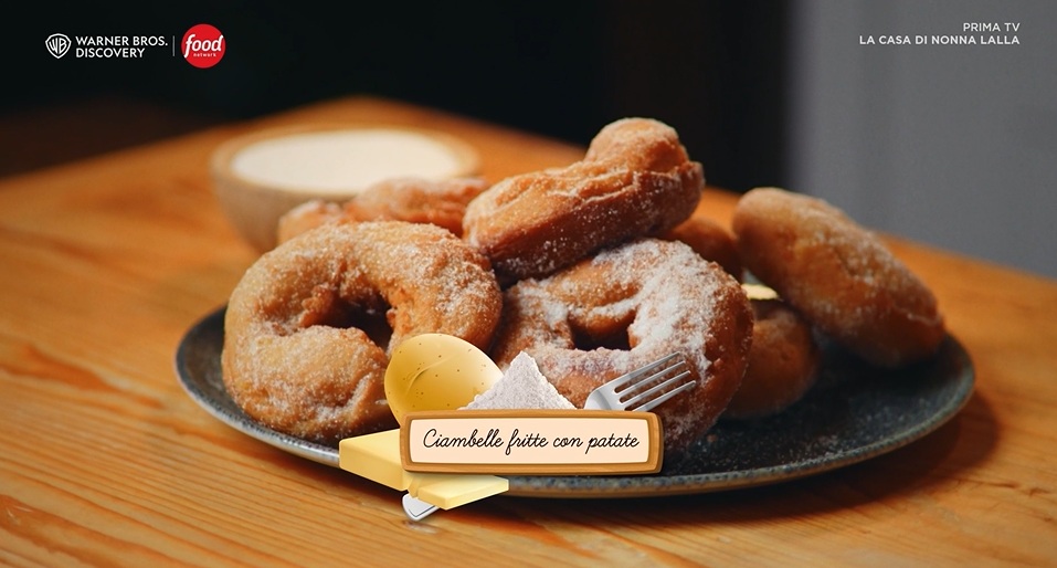 ciambelle fritte con patate