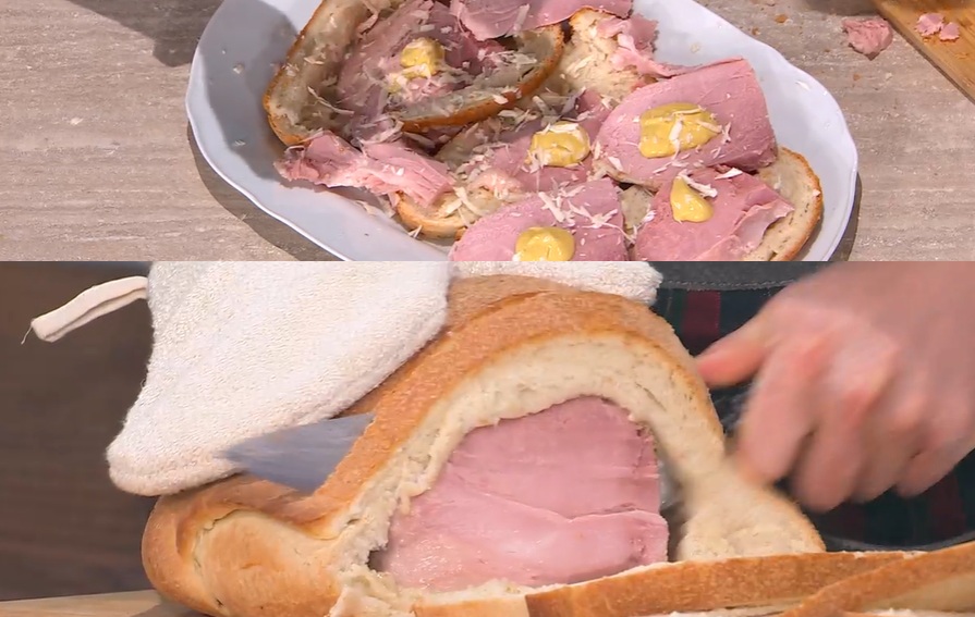 prosciutto in crosta di pane di Fulvio Marino e Fabrizio Nonis