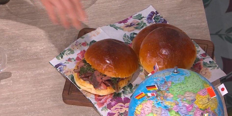 panino con la picanha di Fulvio Marino e Fabrizio Nonis