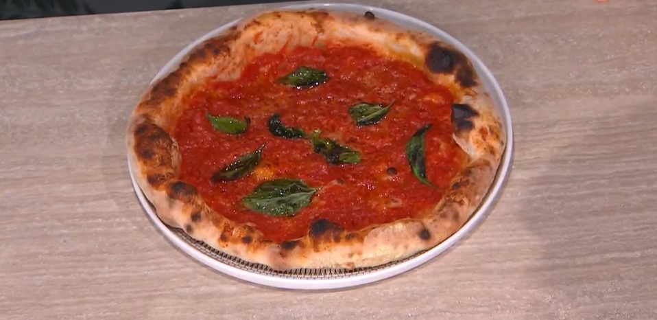 pizza alla Cosacca di Vincenzo Capuano