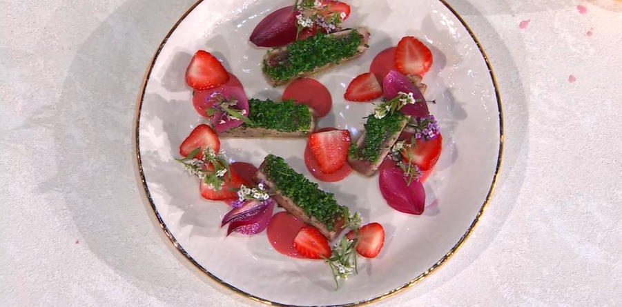 tonno alle fragole di Enrico Croatti