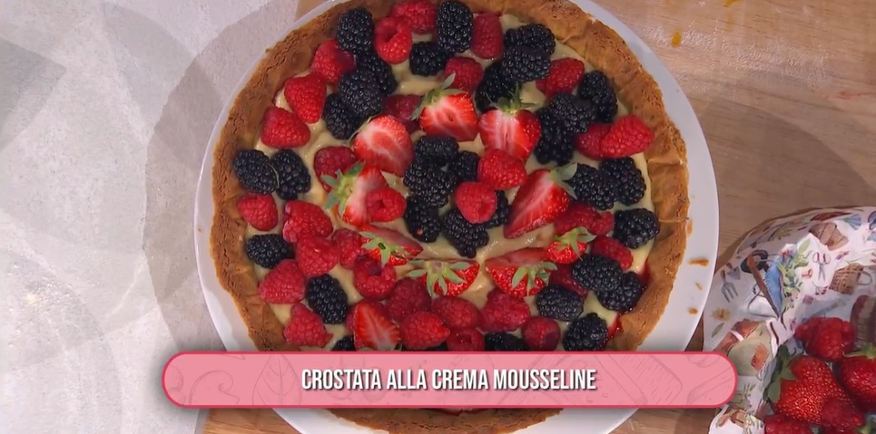 crostata alla crema mousseline di Chloe Facchini