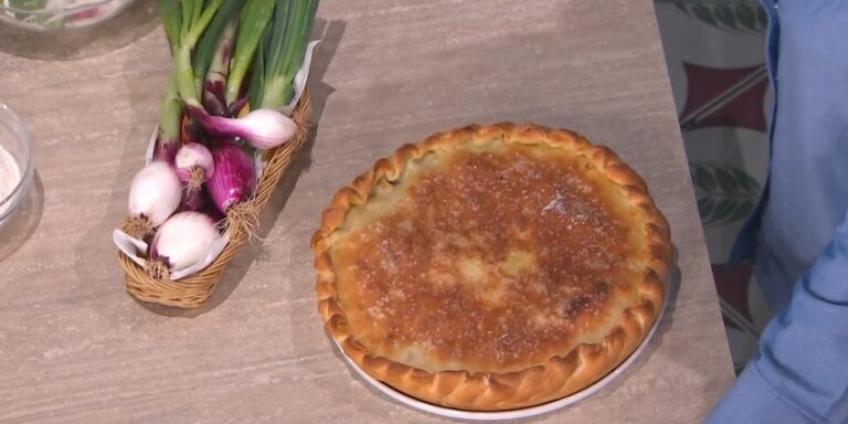 focaccia pugliese alle cipolle di Fulvio Marino