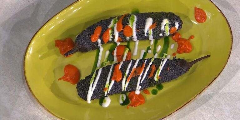 melanzana realistica alla parmigiana di Salvatore Giugliano