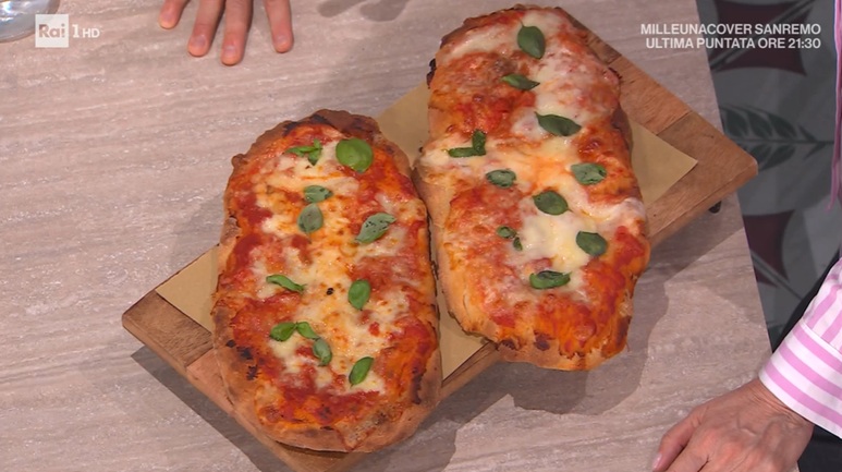 pizza margherita alla pala di Fulvio Marino