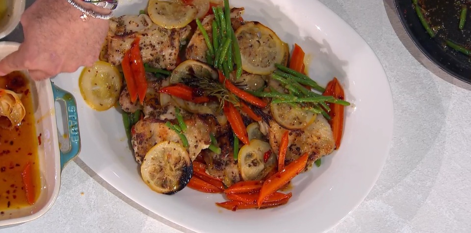 pollo al profumo di limone di gemelli Billi