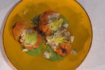 pomodori ripieni di mescafrancesca di Mauro e Mattia Improta