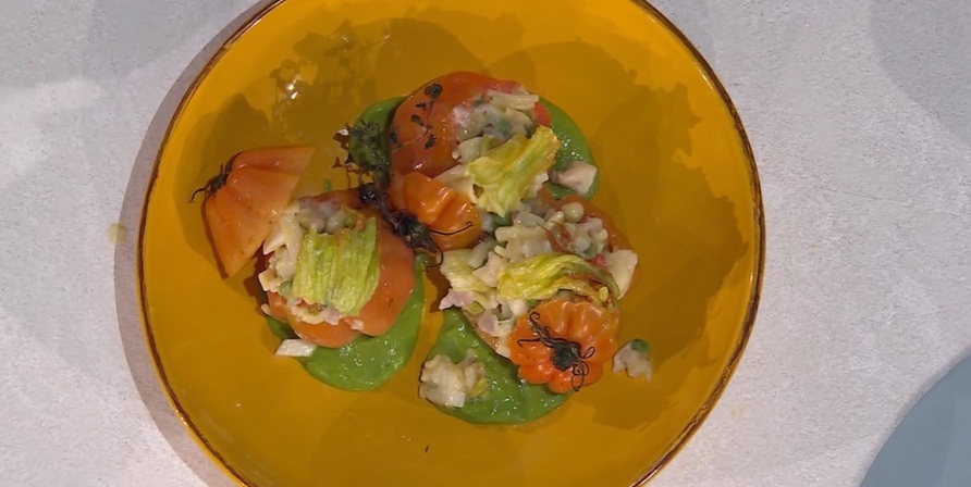 pomodori ripieni di mescafrancesca di Mauro e Mattia Improta