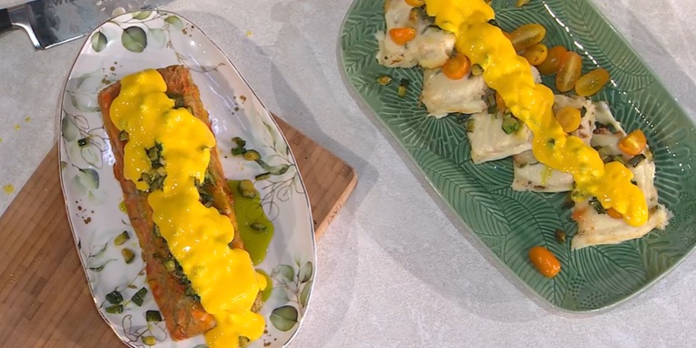 fetta di risotto zucchine e taleggio di Sergio Barzetti