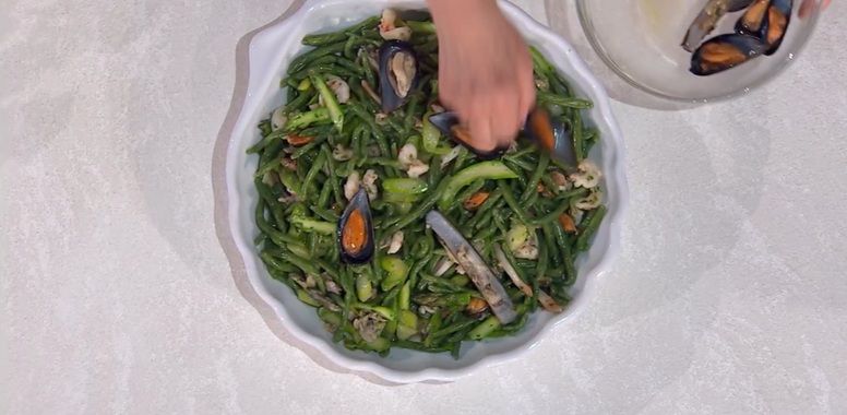 strozzapreti verdi al profumo di mare di zia Cri