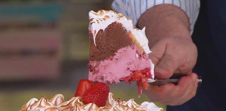 torta gelato Alaska di Daniele Persegani