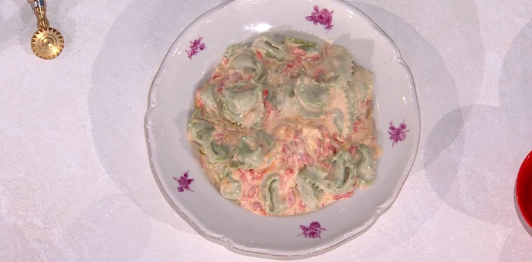 tortelli di patate con mascarpone e peperoni di Daniele Persegani