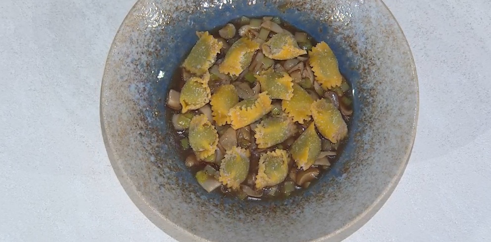 agnolotti ai funghi di Enrico Croatti