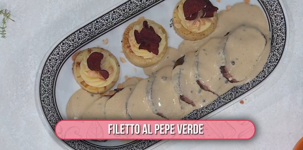 filetto al pepe verde di Gian Piero Fava