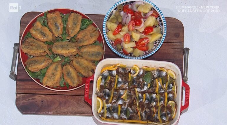 sarde a beccafico in due versioni di Giusina Battaglia