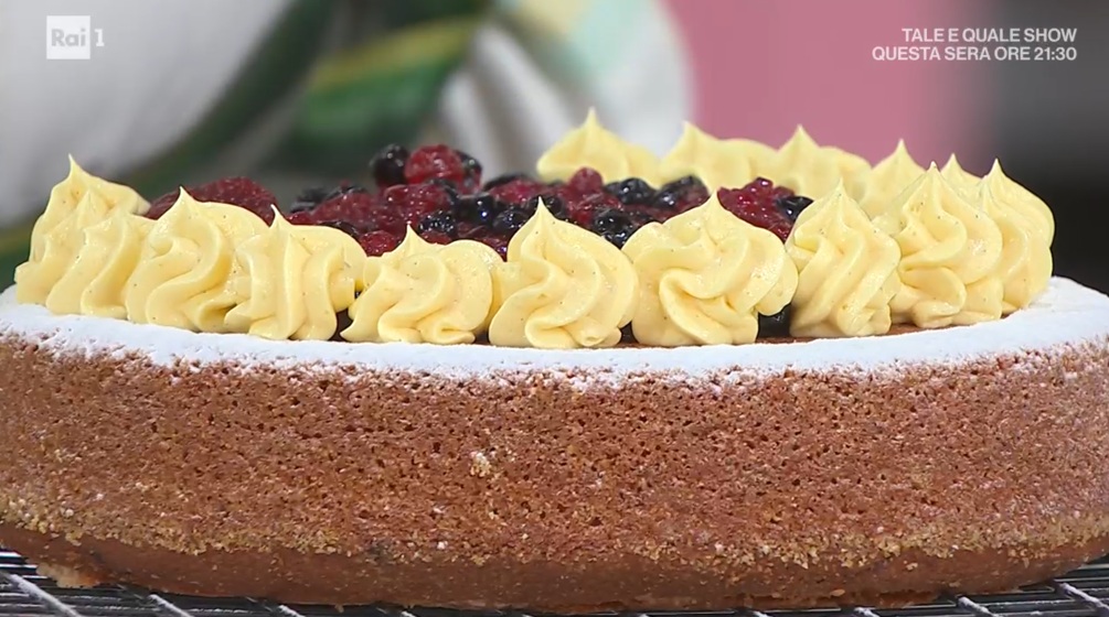 dolce plumcake ai frutti di bosco di Sal De Riso