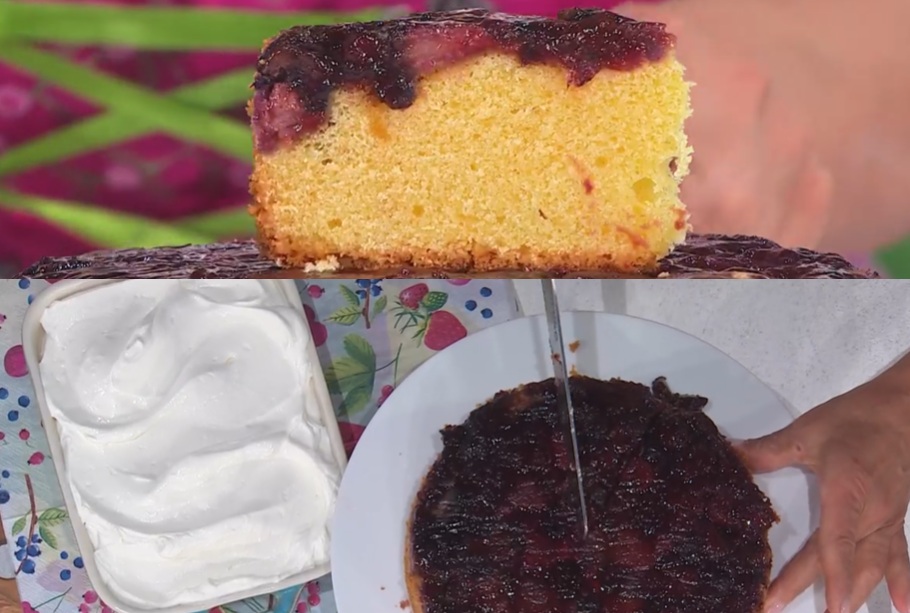 torta ai frutti rossi con gelato di Barbara De Nigris