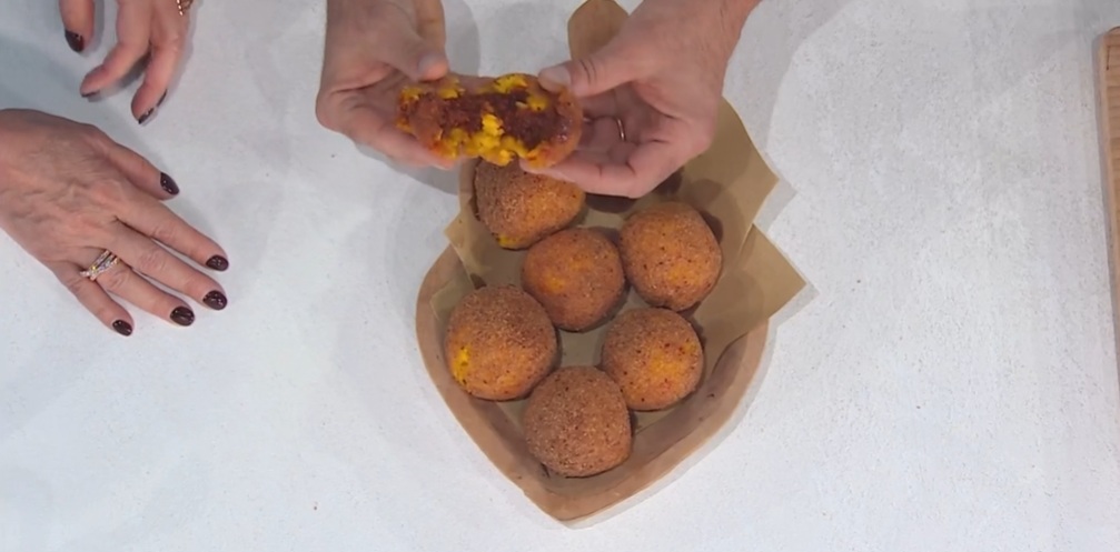 arancini di risotto alla milanese di Cesare Battisti