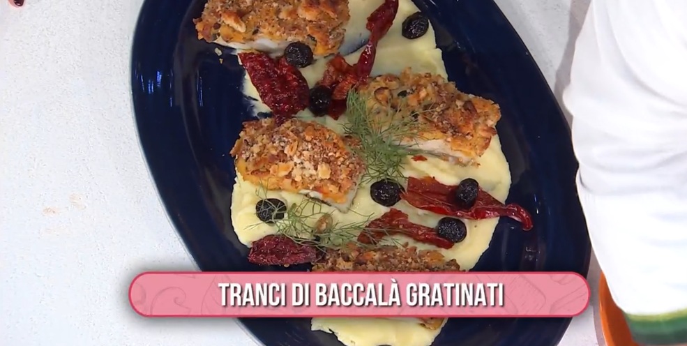 tranci di baccalà gratinati di Fabio Potenzano
