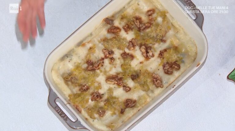 cannelloni porri e gorgonzola di Francesca Marsetti