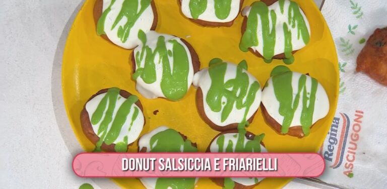 donut salsiccia e friarielli di David Fiordigiglio