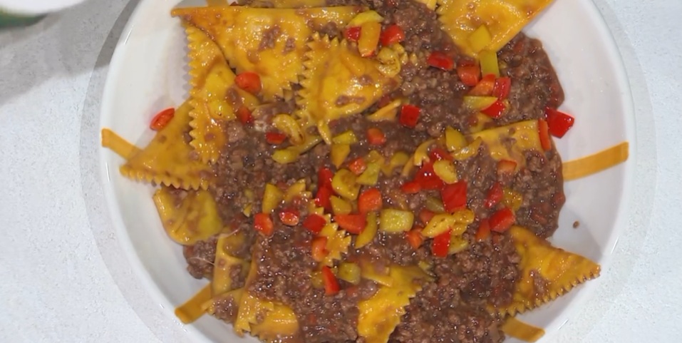 fazzoletti di pasta al ragù di Mauro e Mattia Improta