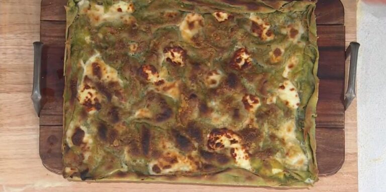 lasagna focaccia di gemelli Billi