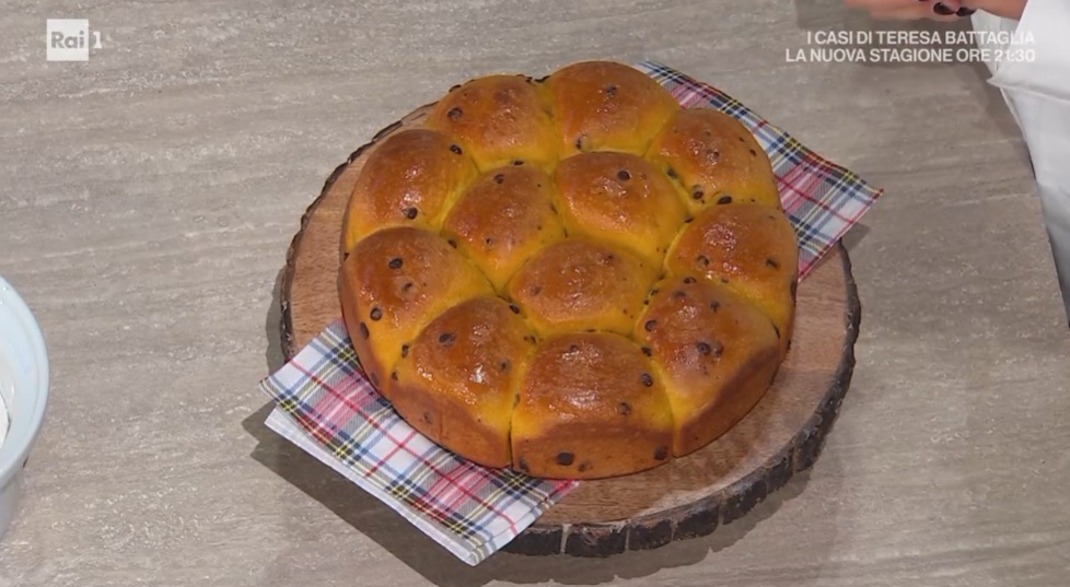 pan brioche zucca e cioccolato di Fulvio Marino