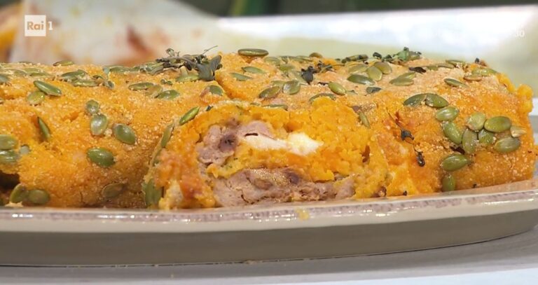 polpettone di zucca patate e funghi di Antonio Paolino